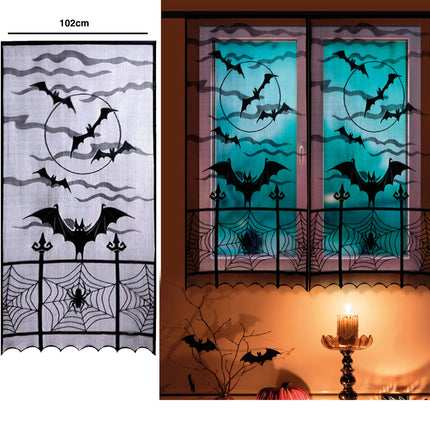 Halloween Raamsticker Heks 2,13m