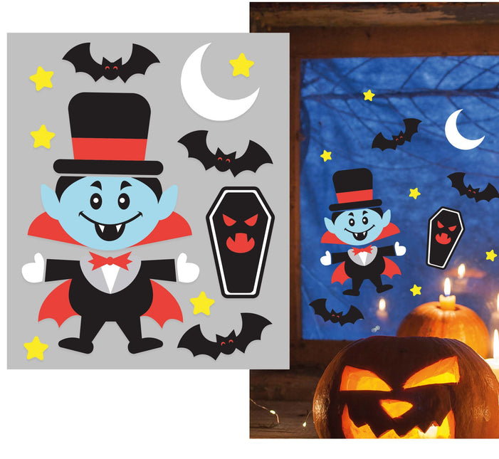 Halloween Raamsticker 25cm