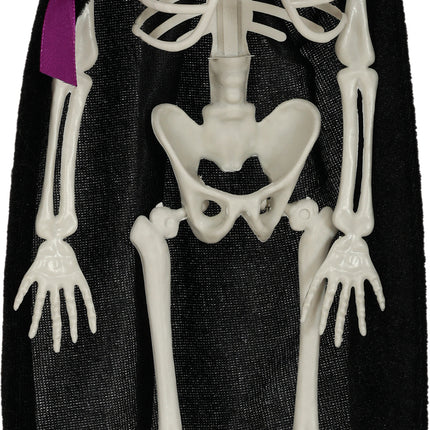 Skeleton groom hanging decoration 43cm