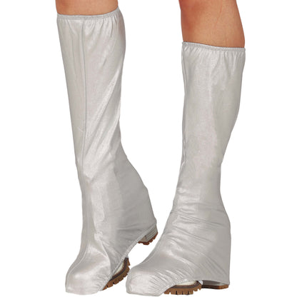 Boot covers 45 cms Silver