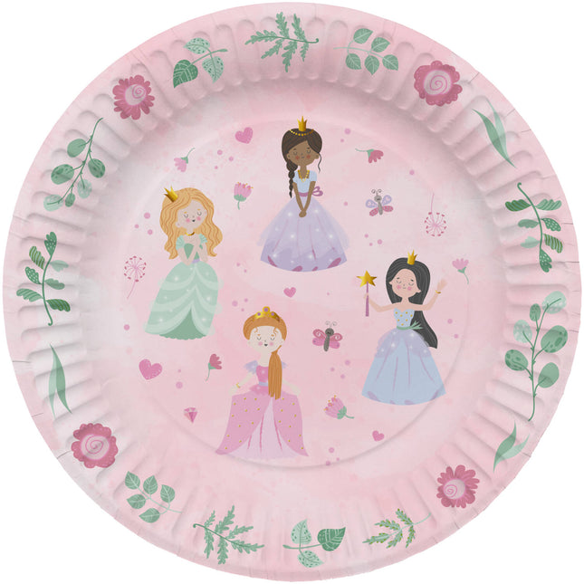 Borden - Pretty Princess - 23 cm - 8 stuks