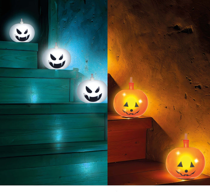 Halloween Ballonnen Met Licht 5st