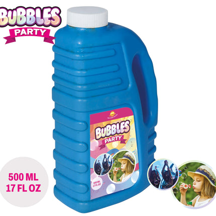 Soap bubbles liquid container