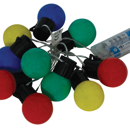 10 led multicolor battery garland 150 cm