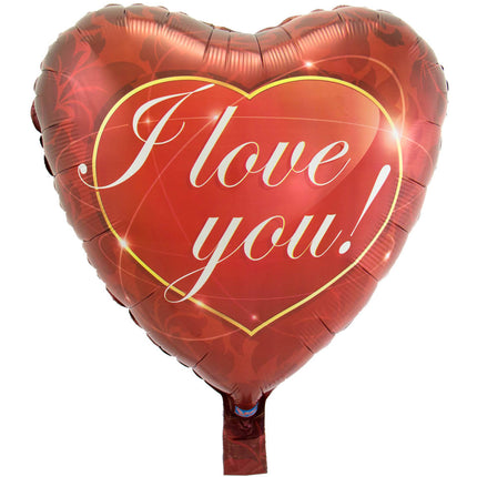 Mini Figuurballon I Love You - 23cm