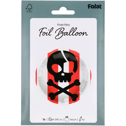 Folieballon - Pirate Party - 45 cm