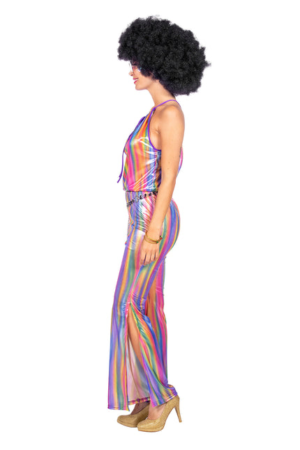 Disco catsuit rainbow