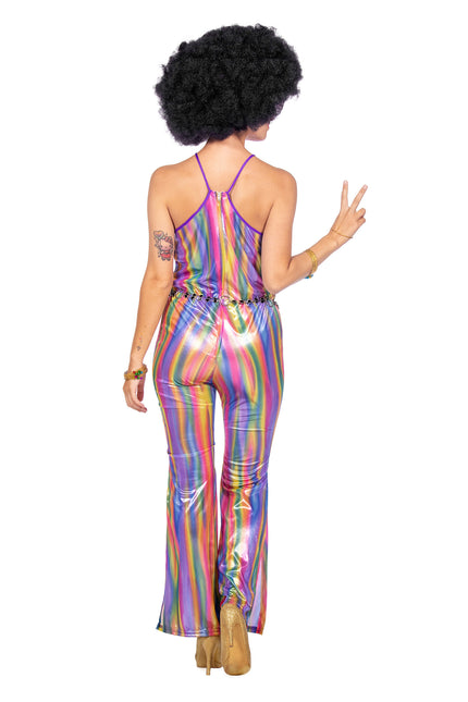 Disco catsuit rainbow