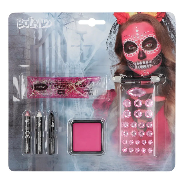 Halloween Schminkset Diamond Catrina 5 delig