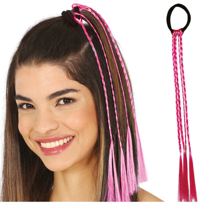 Braids Roze 35cm 3st