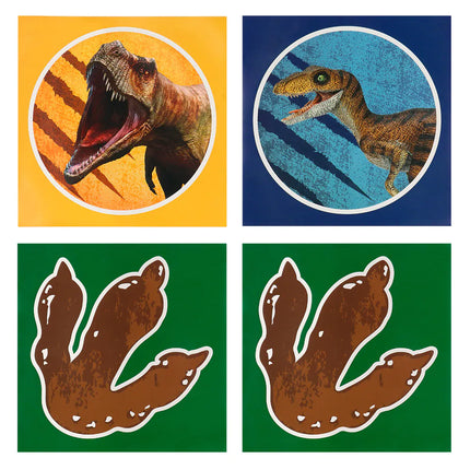 Dino Stickers 4st