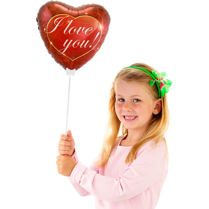 Mini Figuurballon I Love You - 23cm