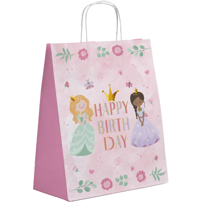 Geschenktasjes - Pretty Princess - 20 x 27 cm - 6 stuks