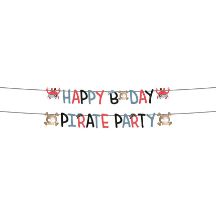 Letterslinger Set - Pirate Party - 1,5 meter