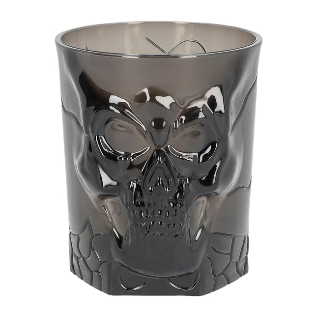 Plastic Beker Smoke Skull