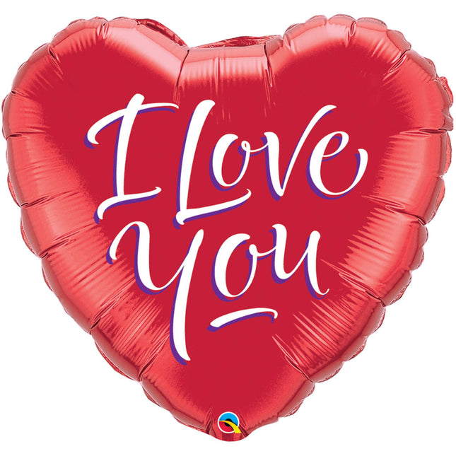 I Love You - Hart Ballon 46cm