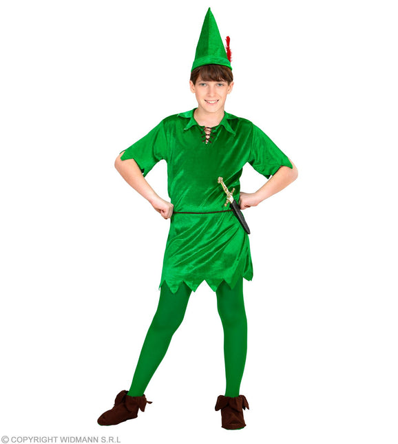 Peter Pan Groen Kostuum Kind