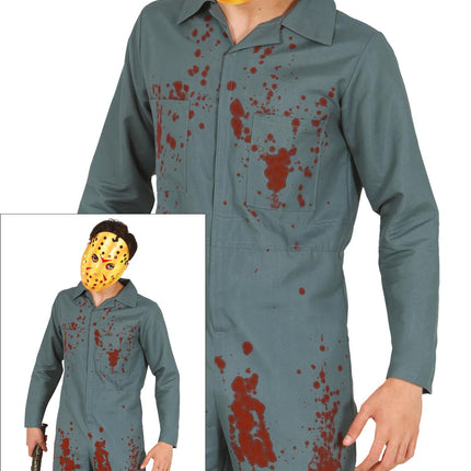 Psycho Halloween Kostuum Heren jumpsuit