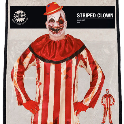 Killer clown Halloween Kostuum Heren