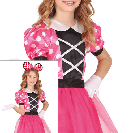 Minnie Mouse Kostuum Roze Meisje