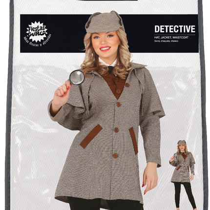 Detective Kostuum Dames Inspector