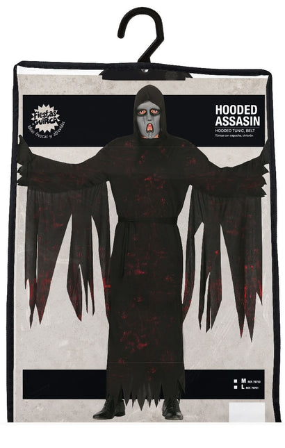 Hooded Assassin Halloween Kostuum Heren