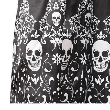 Skeleten Jurk Dames zwart