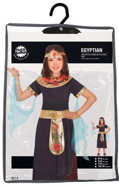 Cleopatra Kostuum Zwart Meisje