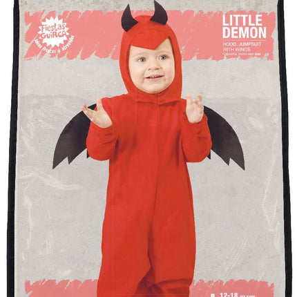 Duivel Halloween Kostuum Baby Rood Zwart