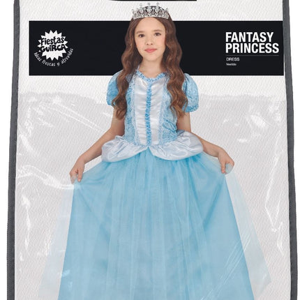 Prinses Jurk Blauw Meisje