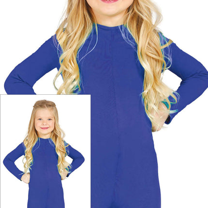 Kostuum Donkerblauw Meisje Jumpsuit