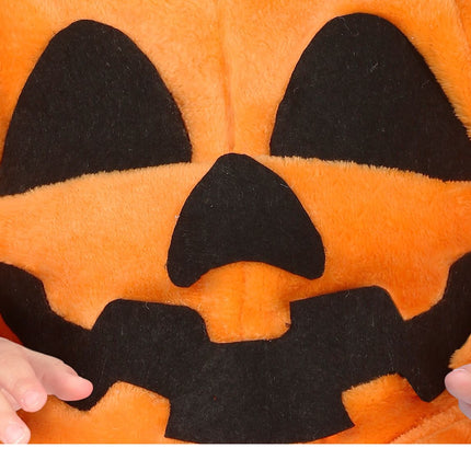 Pompoen Halloween Kostuum Baby Zwart Oranje