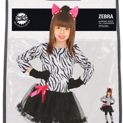 Zebra jurkje meisje