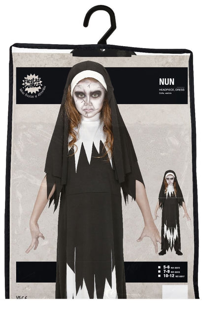 Non Halloween Kostuum Kind zwart-wit