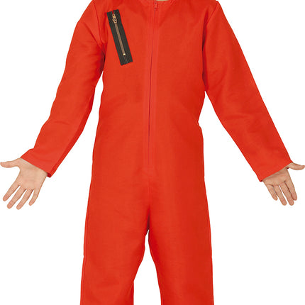 La Casa de Papel Jumpsuit Rood