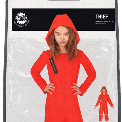 La Casa de Papel Jumpsuit Rood