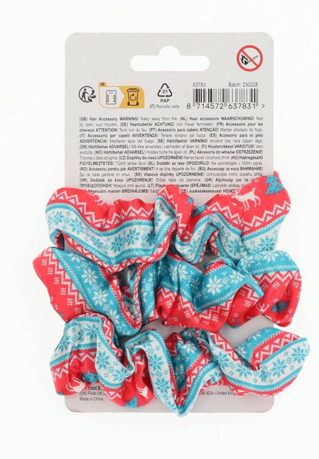 Kerst Scrunchies 3st