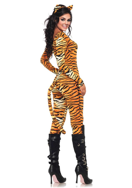 Tijger Catsuit Dames Leg Avenue