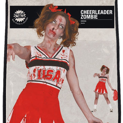 Zombie Halloween Kostuum Dames Cheerleader