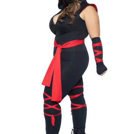 Ninja Jumpsuit Dames Leg Avenue