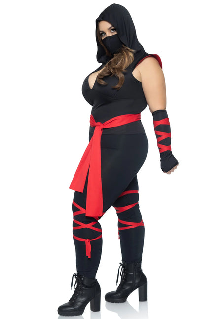 Ninja Jumpsuit Dames Leg Avenue