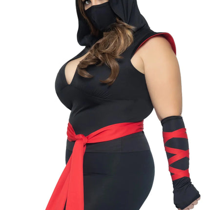 Ninja Jumpsuit Dames Leg Avenue