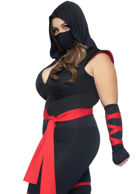 Ninja Jumpsuit Dames Leg Avenue