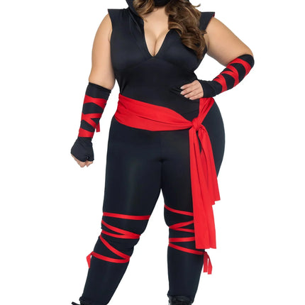 Ninja Jumpsuit Dames Leg Avenue