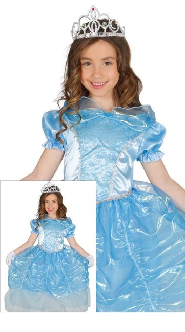 Prinsessen Jurk Blauw Kind