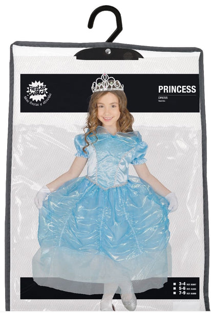 Prinsessen Jurk Blauw Kind