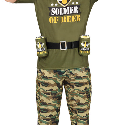 Leger Kostuum Soldier Of Beer Heren