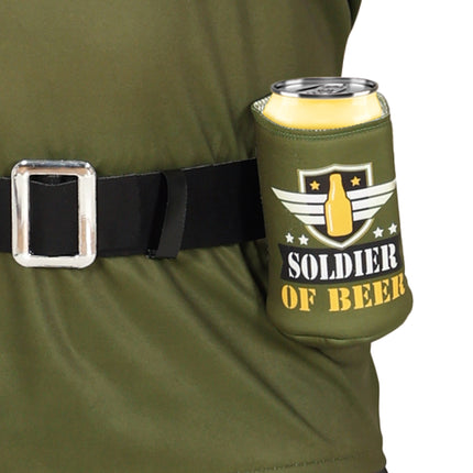 Leger Kostuum Soldier Of Beer Heren