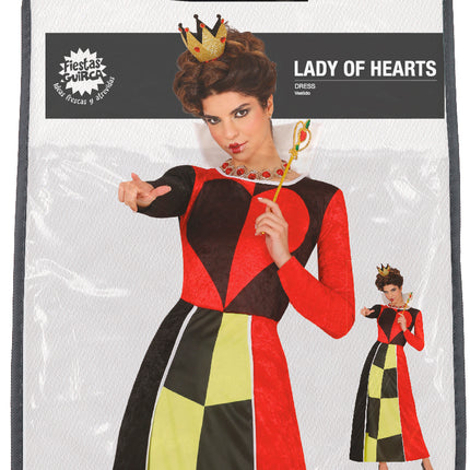 Queen Of Hearts Kostuum Dames