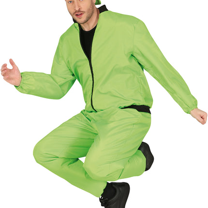 Green Neon Tracksuit Heren